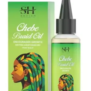 Chebe Oil braid oil soothes and moisturizes dry itchy scalp chebe oil encourages hair growth reduce hair breakage and increase elasticity