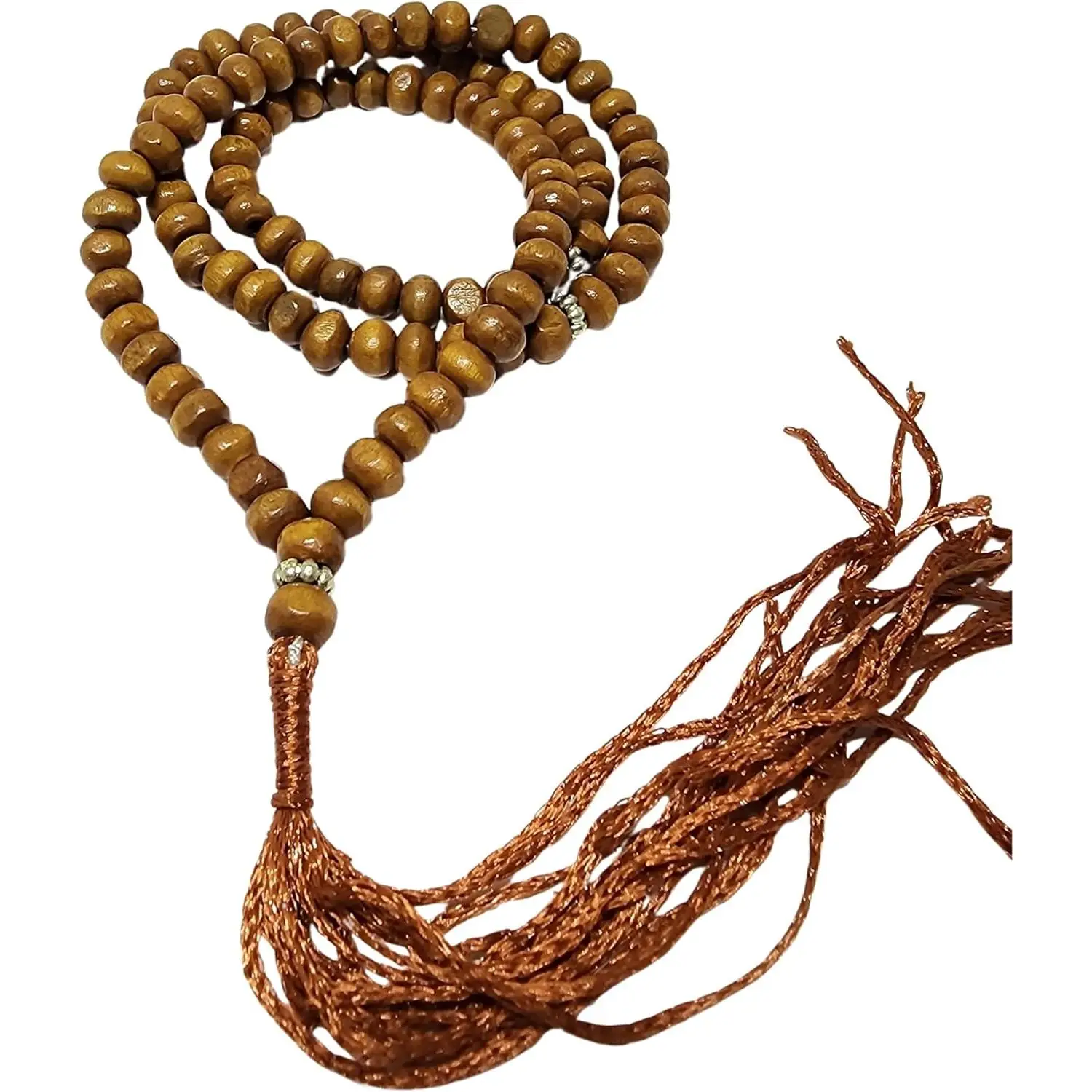 Muslim Tasbih 99 Prayer Beads – Islam Wooden Rosary Misbaha Beads – Islamic Religion Eid Ramadan Gift