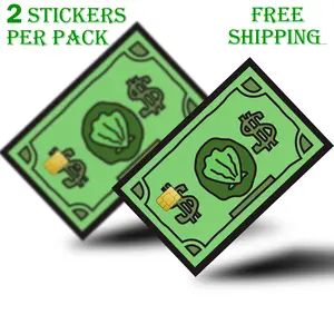 Sea Buck Credit Card Skins Sticker for Transportation Key, 2PCS Debit, Credit Card Covering Personalizing Bank Card Slim, Waterproof Funny Decal use for Small Chip