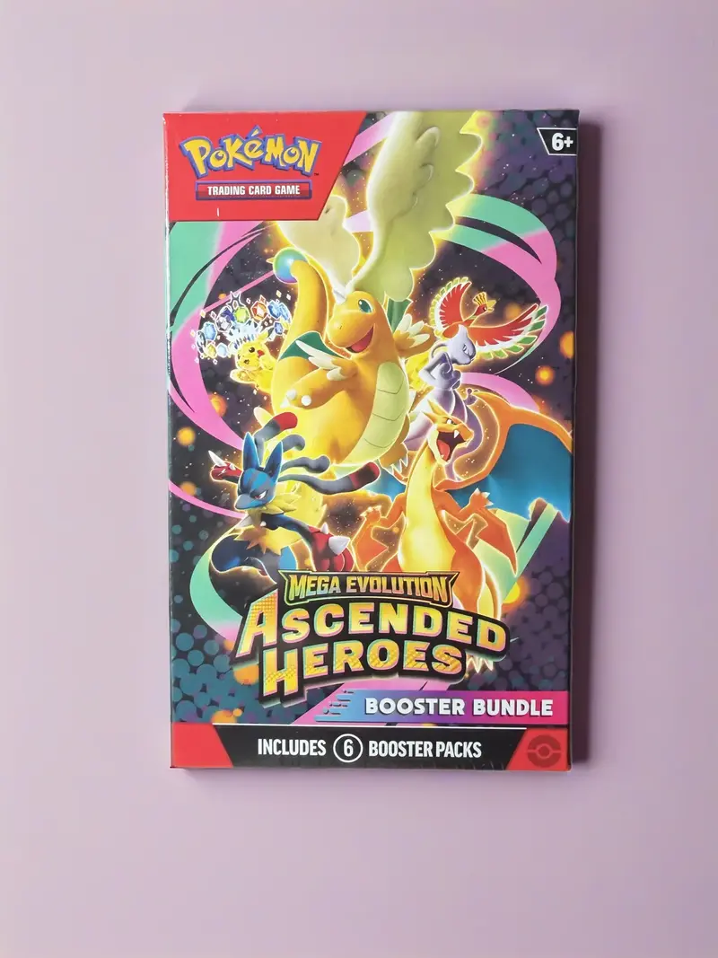 Pokémon Ascended Heroes ETB (9 booster packs + promo card