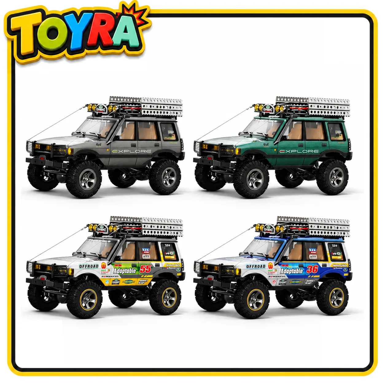 JXC 1/18 Scale RC Crawler ,2.4GHz HighTorque 4WD RC Crawling Car-Car withExcellent Suspension and ShockAbsorption,Realistic Mechanical Shifting,Dual-Speed Transmission, Multi-FunctionLighting, Dual Li-ion Batteries, PerfectBirthday & Kids Gift tiktokshops