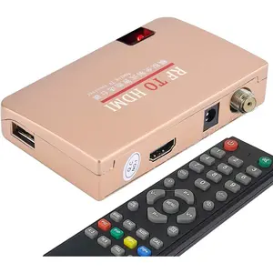 Rf demodulator coax to hdmi uhf modulator vhf adapter coaxial converter for jvc videodisc betamax vcrs vhs camcorder video cd player magnavox odyssey atari to hdtv hd digital projector monitor tv