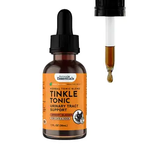 Tinkle Tonic Herbal Tonic Blend - Dog Urinary Tract Supplement - Organic Herbal Urinary Support for Dogs & Cats