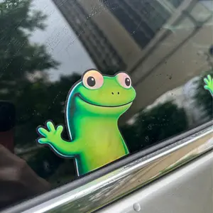 Colorful Lizard Sticker Gradient color car personalized decorative decals Vehicle Exterior Decoration