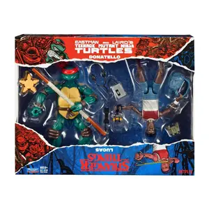 Stranger Things TMNT Crossover Action Figures Donnie Lucas 2pk 20 Articulation