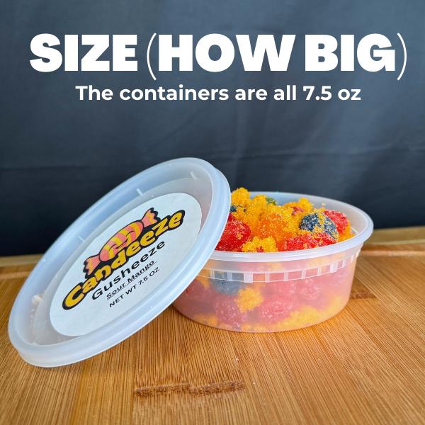 Candeeze's Sour Gusheeze (Extreme Flavor) The Viral Sour Candy