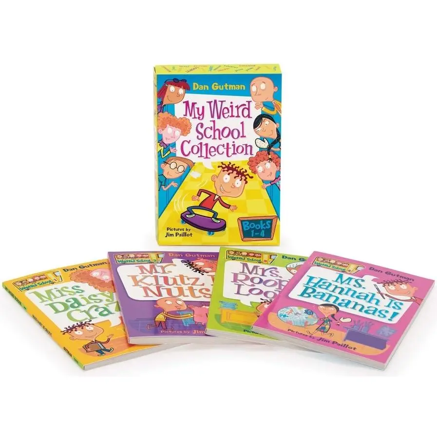 My Weird School Collection: Books 1 to 4 (My Weird School) by Dan Gutman||Jim Paillot [Paperback Book]
