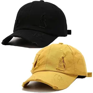 2 Pack Unisex Baseball Cap,Dad Golf Hats,Adjustable Polo Hat for Men Women