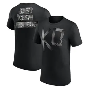 Men's Black Kevin Owens Blackout T-Shirt Professional Wrestler Tee For Man and Woman Unisex T-Shirt, Hoodie, Sweatshirt Menswear Fitted, Both Side