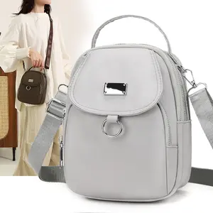 Mini Shoulder/Crossbody Bag — A Versatile, Water-Resistant Chest Pack featuring internal compartments, a multi-pocket design, and an adjustable shoulder strap. Unisex style, ideal for outdoor hiking and travel
