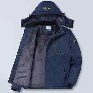 Men's Winter Skiing Jackets Water Resistant Fleece Coats Insulated Thermal Snowboard Jacket Parka