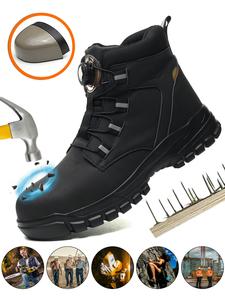 men's steel toe work shoes, steel toe shoes, work boots, breathable comfortable slip resistant safety shoes, non-slip safety shoes for outdoor workers, steel toe shoes, steel toe trainers, shoes for men, safety boot, tactical shoes