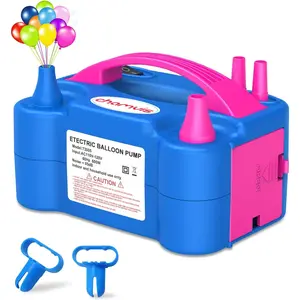 Electric Balloon Pump, 110V 600W Balloon Inflator/Blower Pump for Fast and Easy Filling Balloons Balloon Arch Kit Kids Party Decorative