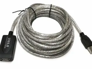 25 FT USB Extension Cord Active USB 2.0 Extender/Repeater/Extension Cable High-Speed 480Mbps USB 2.0 Type A Male to A Female Extension Cable w/Active Repeater 25 FT