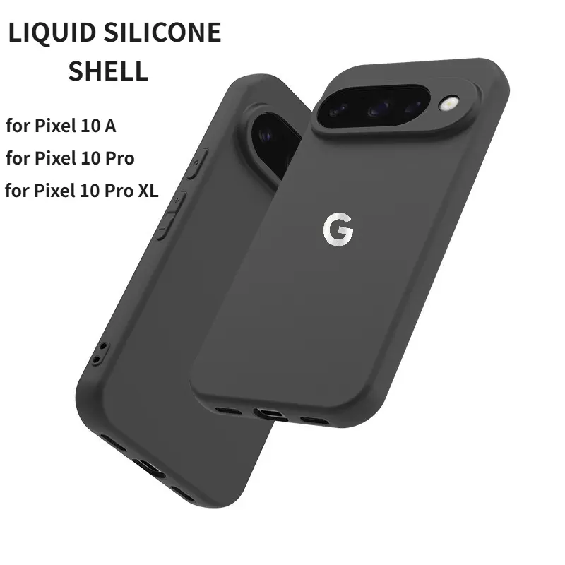 Original Skin Feel Liquid Silicone Case For Google Pixel 10A 10 9 Pro XL 8 7 6 A Shockproof Bumper Protection Cover