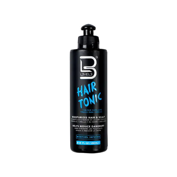 Level3 Hair Tonic 8.45oz - Hair Moisturizer for Extra Shine and Hair Volume