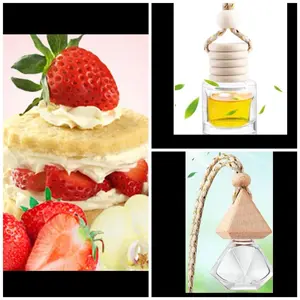 Car Diffuser - Strawberry Shortcake Fragrance - Hang up in your car or a small space and enjoy the fragrance