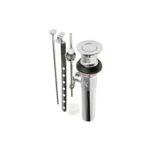 Plumb Pak K820-78 1.25 in. Mech Pop-Up No Overflow Sink Drain, Polished Chrome