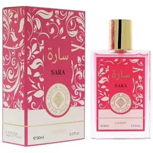 Sara Candy Eau De Parfum Natural Spray - 3 oz High Quality Fragrance, Sweet Women's Fragrance with Blackcurrant, Fruit, Citrus Blend for Women