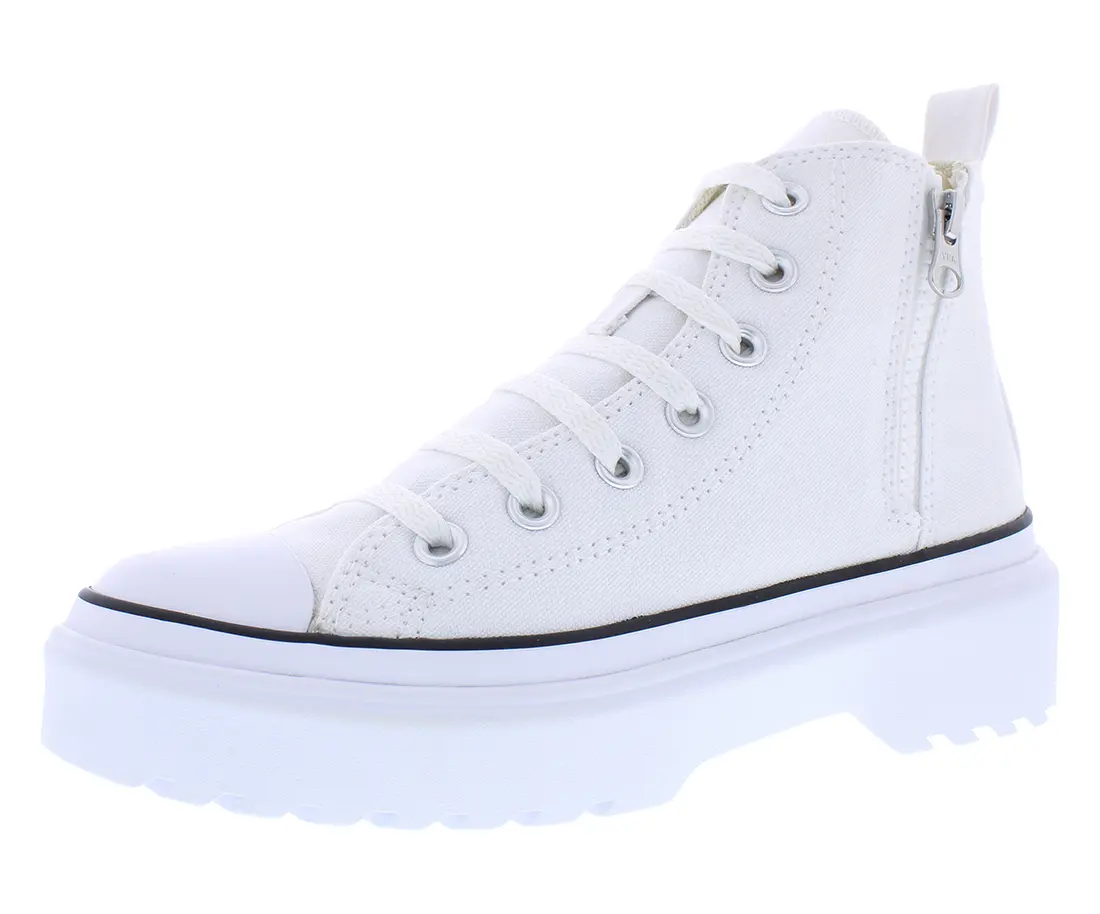 Converse Junior Girls' Chuck Taylor Lugged Lift Hi-Cut Platform Sneakers with Lug Sole for Casual Wear, High-Top, Kids/Junior, Girls Juniors, Platform Sole
