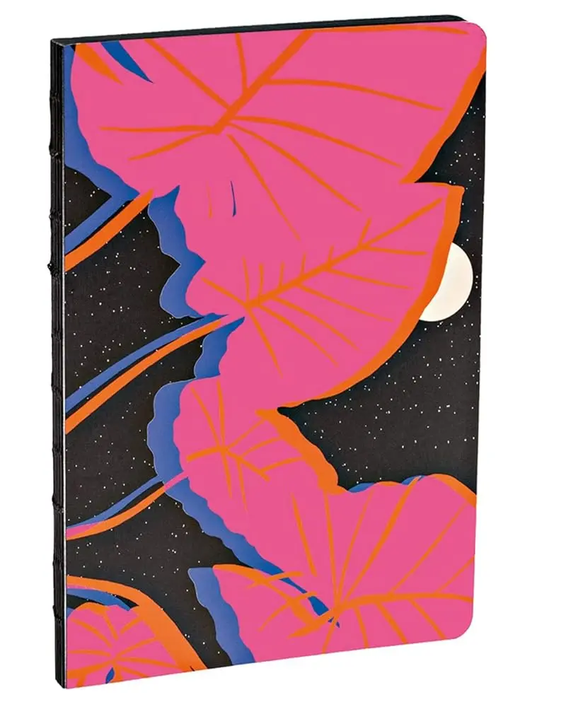 teNeues A5 Lined Notebook - La Nuit by Hello Marine, Cute Colored Art Book Shaped Paperback, 140 Pages, Lay Flat Binding, Office Stationery Supplies for Computers & Office Equipment, Cute Notebooks, Colored Art Notebooks