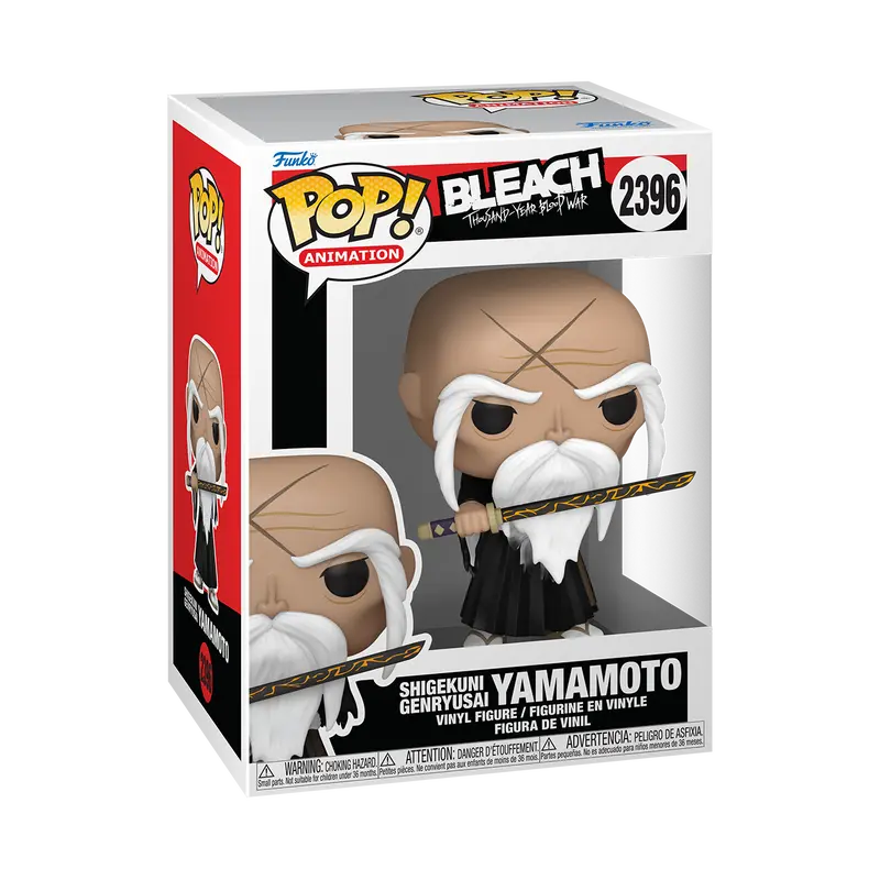 Funko Pop Vinyl Figure Bleach Thousand Year Blood War Genryusai Shigekuni Yamamoto 2396