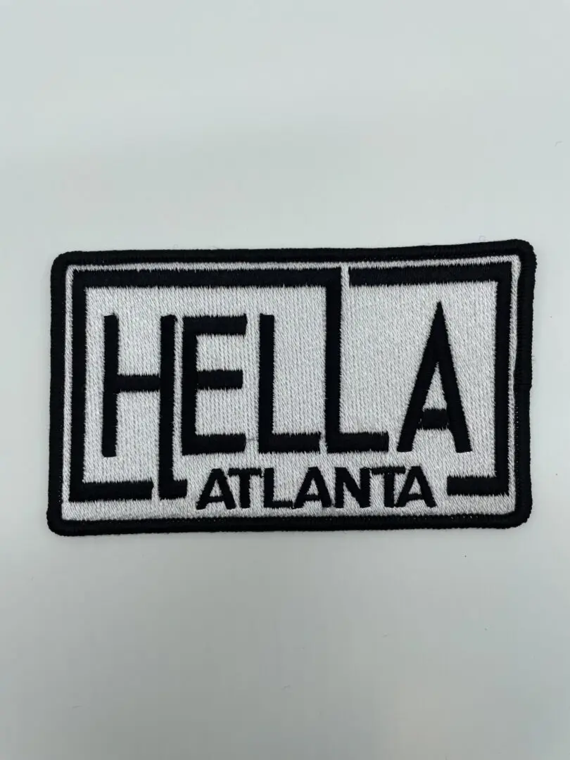 Hella Atlanta-Prideful Patchez Iron/Sew On Patch for Clothing DIY Arts and Crafts