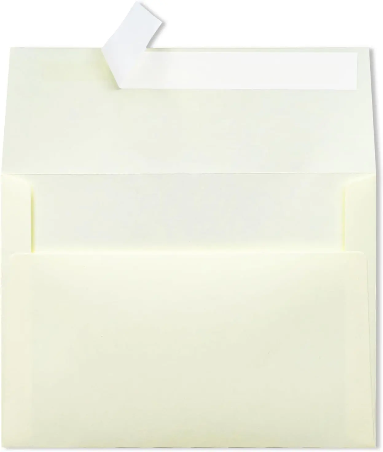 4.5 x 5.5 Inches A2 Ivory Envelopes for Invitations 50 Pack - Small Self Seal Envelopes, Perfect for Invites, RSVPs, Cards & Mailing (Peel & Seal)
