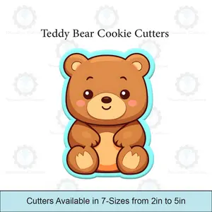 Teddy Bear Cookie Cutters