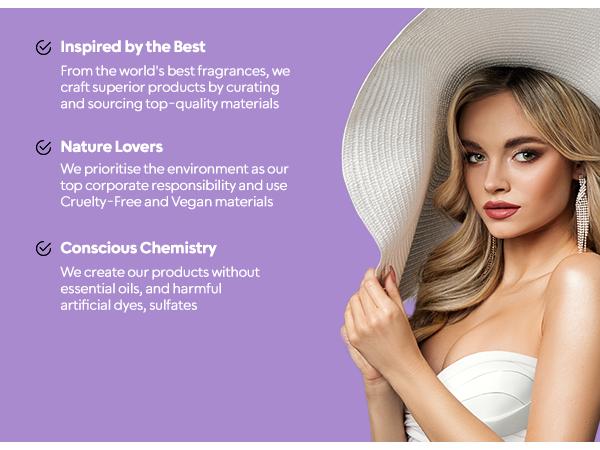 BellaVita Luxury's Date Woman Romance Plus | 100ml+20ml Perfumes | EDP | Orange, Freesia & Wood Notes | Perfume for Women | Long Lasting