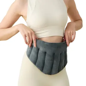 Microwavable Heating Wrap for Lower Back, Waist, and Shoulder, Microwave Heated Pack with Moist Heat, Relief for Pain and Discomfort