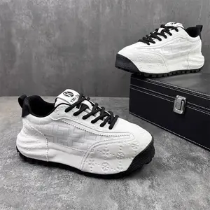 (New)High-End Casual Shoes  Men's Exclusive Date Work Commute Versatile Stretch Dad Shoes Ultra Soft Lightweight  Sneakers