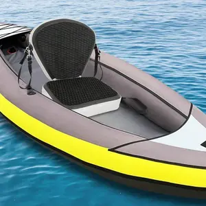 Kayak Seats Portable Thicken Seat Cushion For Kayak Padded Kayak Seat W/Back Support Adjustable Strap, For Kayaking Canoeing Drifting Rafting Fishing