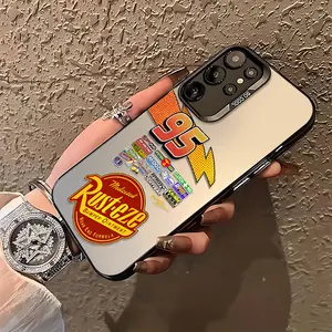 2026 New Cartoon Lightnings McQueens Phone Case Protective Suitable for Samsung Galaxy S26 S25 S24 A37 A57 A17 A07 A56 A26 A36 A55 A35 A06 A16 A05 A14 A24 A34 A54 A15 A05s A04e A25 S23 S22 S21 S20 FE Ultra Plus Edge 4G 5G Anti Fall Matte Back Cover