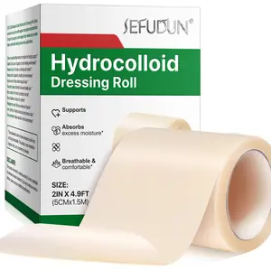 Sefudun Hydrogel Bandage 5cmx1.5m, High Elasticity Soft Breathable Comfort, Skin Care, Skin Protection, Premium Quality Skin Care Bandage, Healthcare Tool