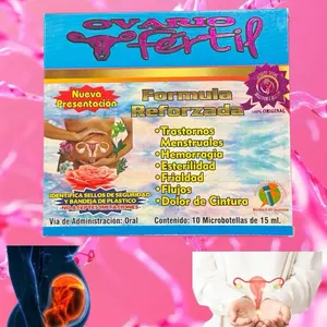 Ovario Fértil Excelente para Desinflamar el vientre Ovarios y  Matriz , helps for inflammation in ovaries and matriz and for heavy periods