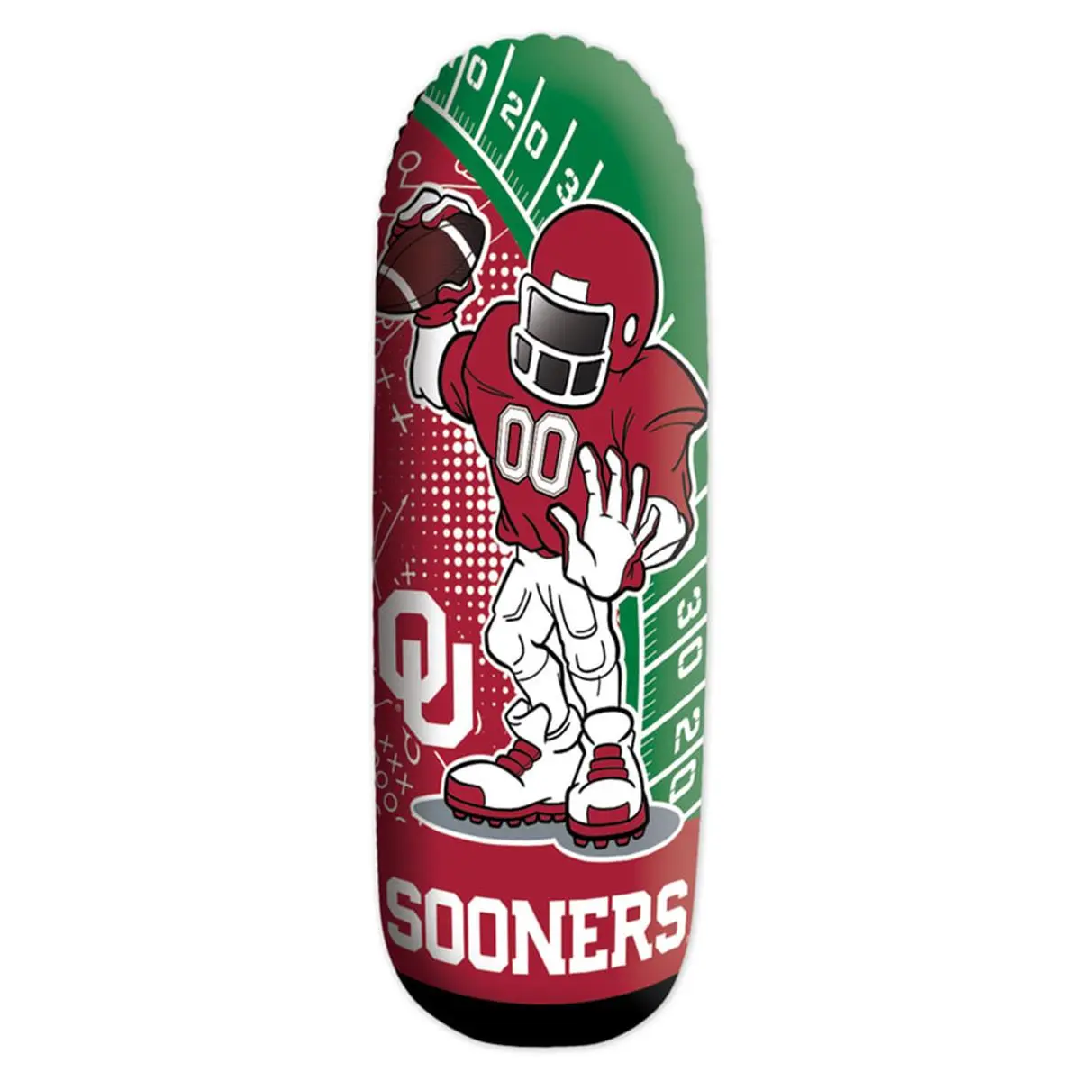 212 MAIN 36 in. Tall Vinyl Rookie Water-Fill Bop Bag - Inflatable Punching Bag, Sports Collectibles Accessory for Physical Activity
