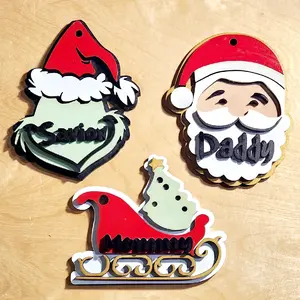 Custom christmas ornament