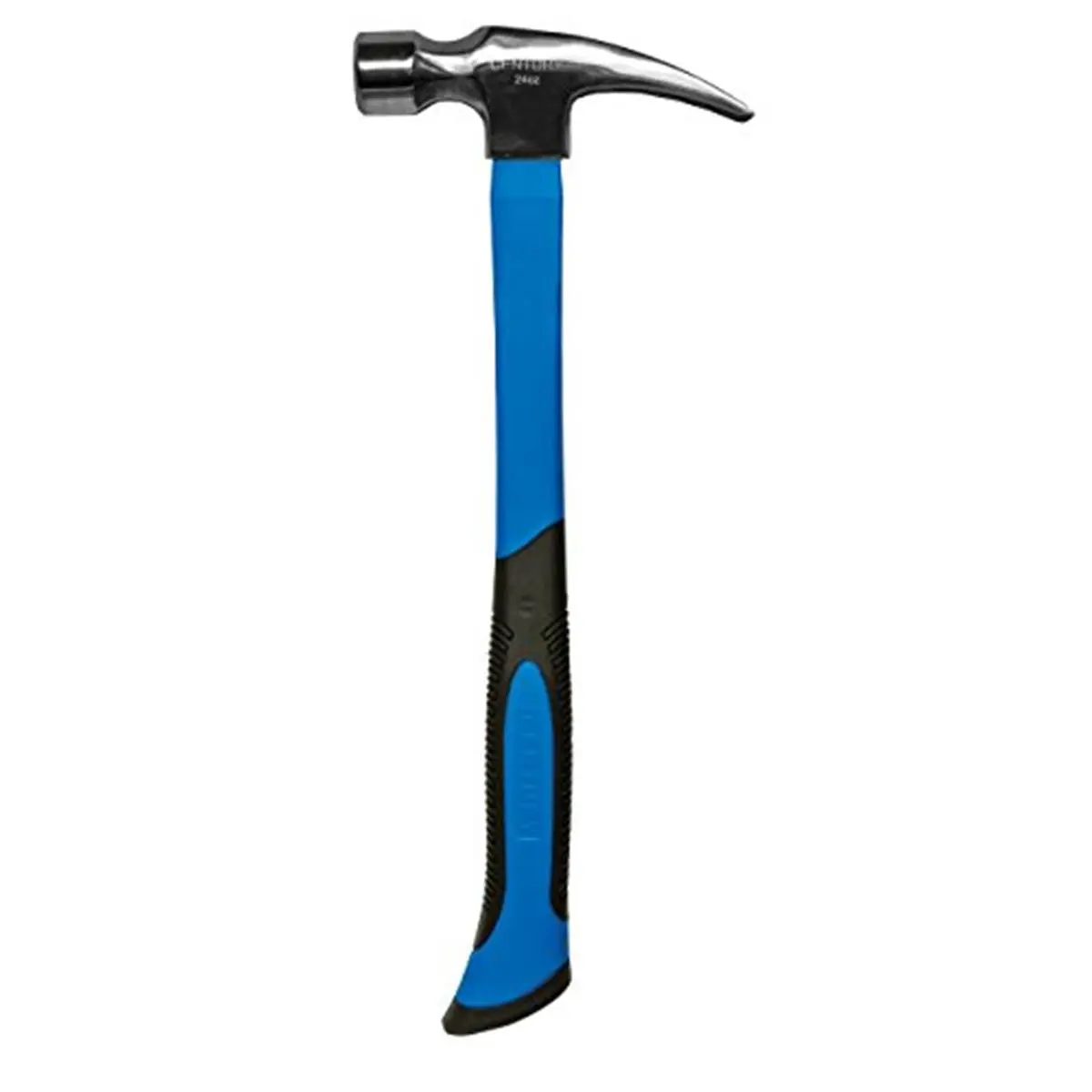 CENTURY Straight Hammer - 16 oz (1.62 lbs), 6x7.1x15 in Dimensions, 13 in Length, Drop Forged Steel Head, Jacketed Fiberglass Handle, Shock Absorb Feature, Jacketed Handle