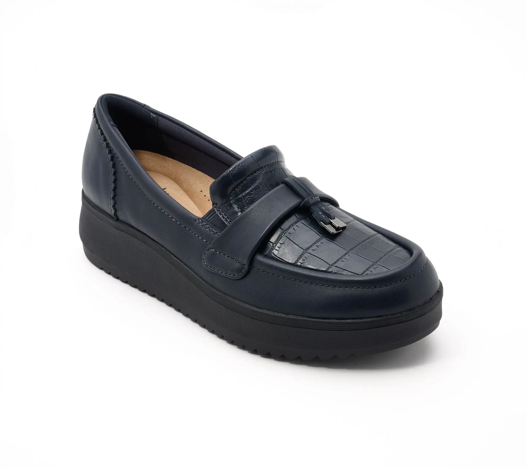 Navy Croco