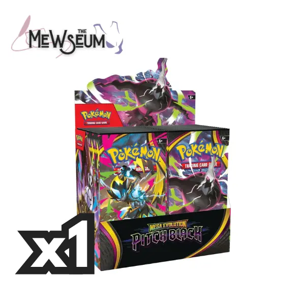 x1 Mega Evolutions Pitch Black Booster Box!