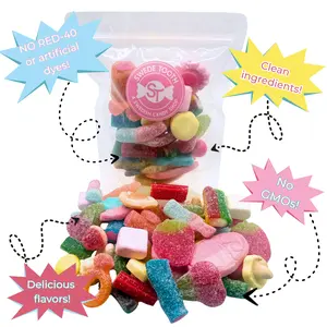 Swedish Candy- Sweet & Sour Mix- 1/2lb and 1lb - Bonbon Snack Bites- Swedish Candy Mix