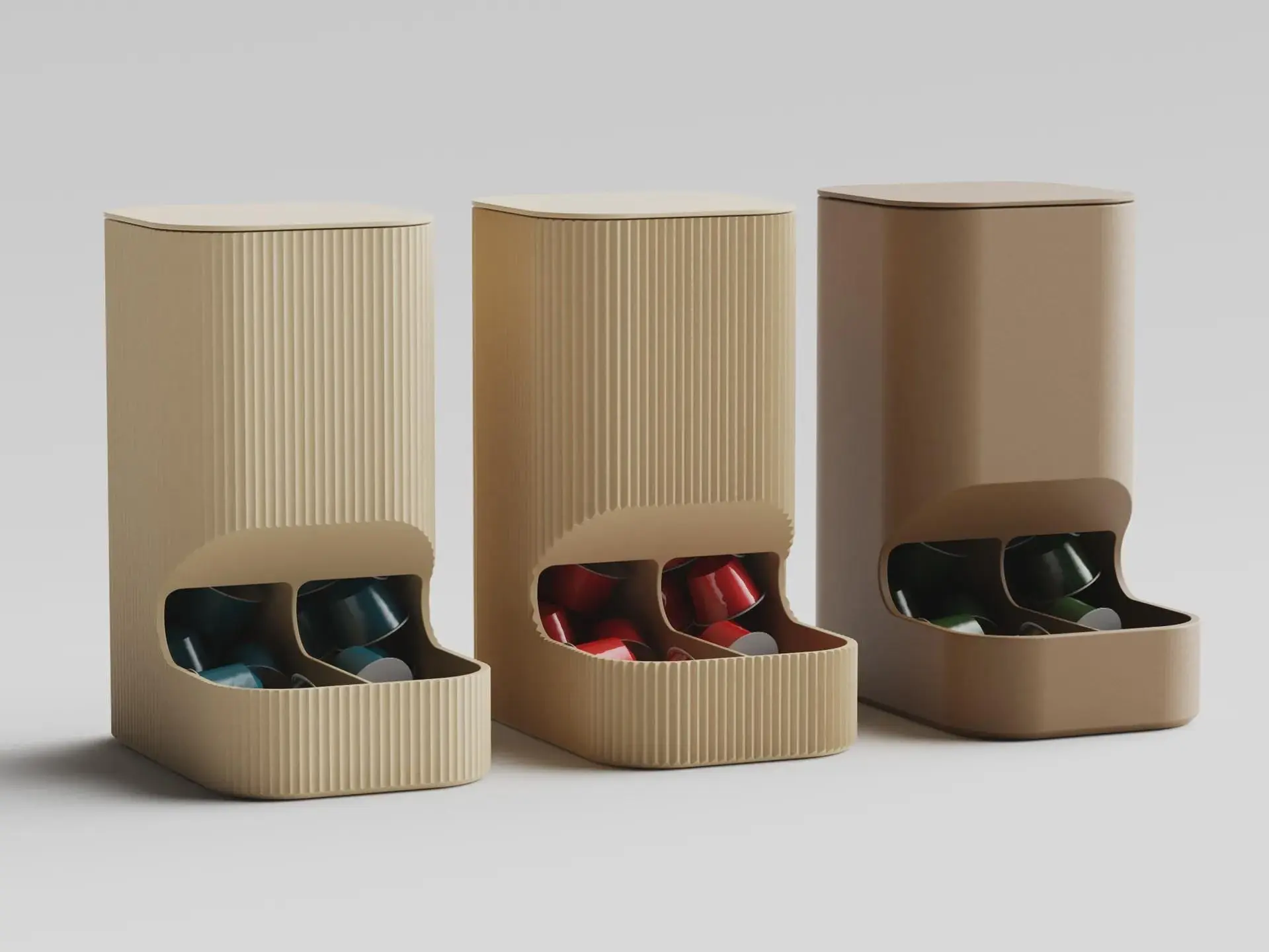 3D Printed Coffee Capsule Holder, Coffee Station Decor, 15-Color Option for Tea Machine Accessories