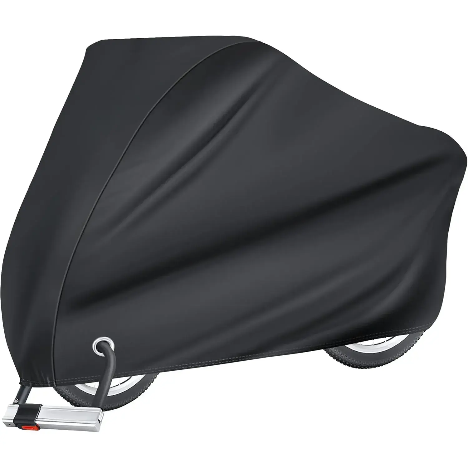 SAGAETR Bike Cover for 1 bike, Outdoor Waterproof Bicycle Covers Rain Sun UV Dust Wind Proof with Lock Hole for Mountain Road Electric Bike