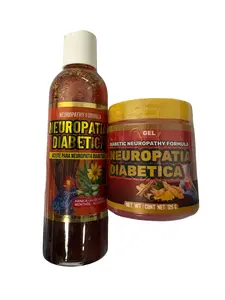 Combo 2 Pack Aceite y Gel Neuropatia Diabetica Oil Premium Natural 30 ML.  and 125 gr. Massage Oil Masaje Soothing Care Oil High Quality Oil