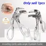 Portable Eyelash Curler, Beauty Lash Curler, Curling Lashes, Frameless Comb Design, Ergonomic Handle, Long-Lasting Hold, Wide Angle, Perfect for Valentine's Day Gifts