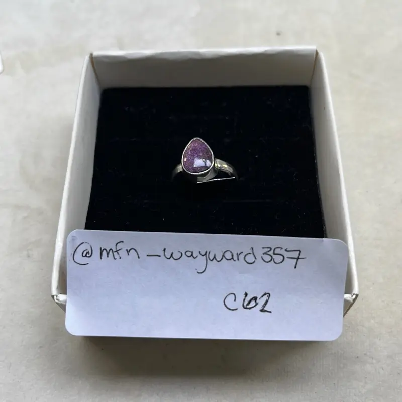 Lychee Gems Jewelry-1A5    Live Claim - Crystal Ring