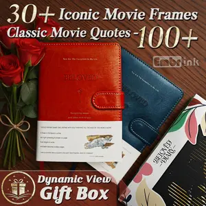 【Valentine’s Day Gift】Love Journal – Embrink BELOVED Notebook with Romantic Movie Illustrations, Famous Love Quotes, Aesthetic Self Growth & Female Empowerment Writing Journal for Women, Couples, Girlfriend Boyfriend, Love Letters, Memories, Anniversary