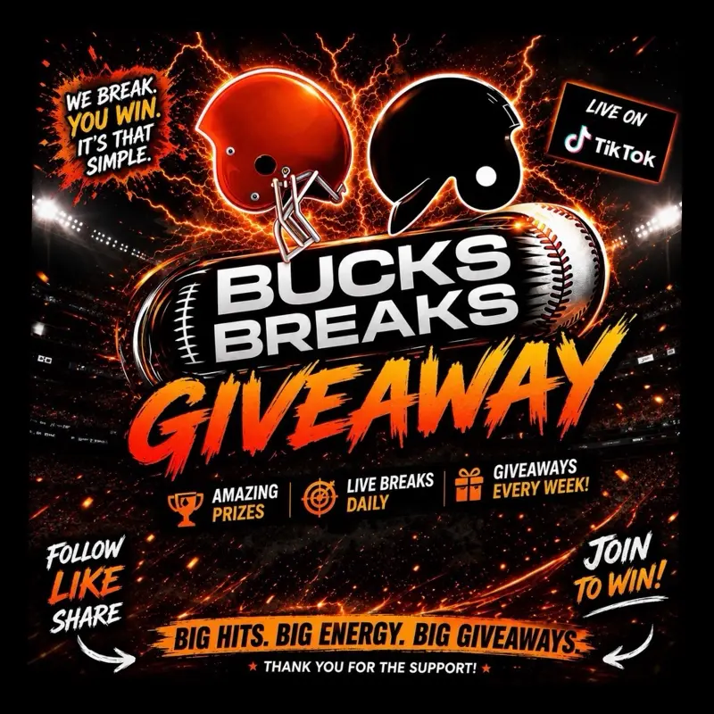 Bucks Breaks Giveaway Cards