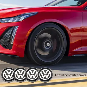 Volkswagen Car Wheel Hub Center Caps, Special Fit Wheel Hub Center Caps for Car Tires, Personalized Modified Replacement Wheel Hub Protection Caps, Car Modified Wheel Hub Accessories, Fit for Volkswagen Lavida/Jetta Sagitar/Bora/Magotan/Passat/Tiguan L